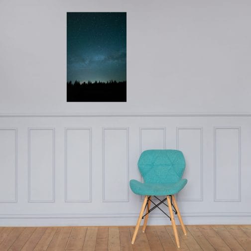 Beautiful nature night view poster - Image 2