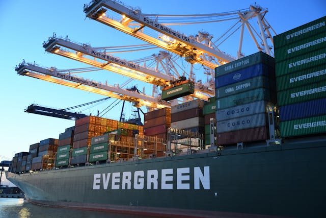 evergreen ship
